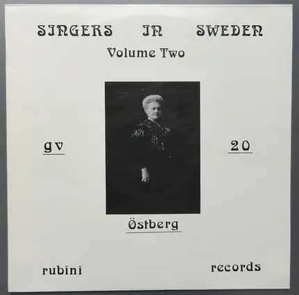 Vilhelm Herold / Carolina Ostberg / Alexander Kirchner a.o. - Singers In Sweden Volume Two