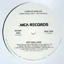 12'' - Various Singles - Hot Ballads - Promo