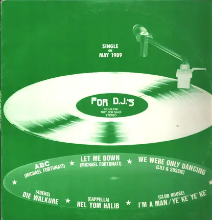 Various - Singles On May 1989 For D.J.'s