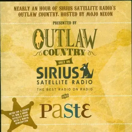 Hank Williams, Todd Snider, Loretta Lynn & others - Sirius Outlaw Country Sampler
