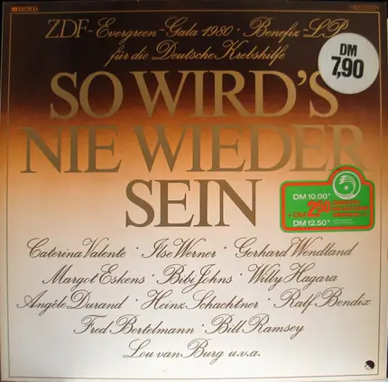 Rita Paul, Nana Gualdi a.o. - So Wird's Nie Wieder Sein (ZDF-Evergreen-Gala 1980)