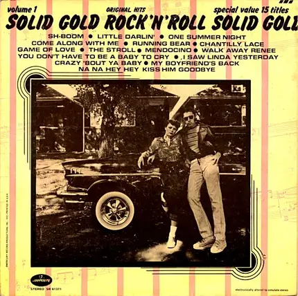Steam, Sir Douglas Quintet, The Left Banke a. o. - Solid Gold Rock 'N' Roll Volume 1