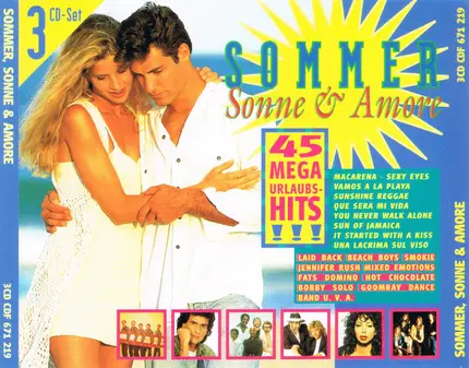 Los Del Mar, Andru Donalds, Charles & Eddie, a.o. - Sommer, Sonne & Amore - 45 Mega Urlaubs-Hits