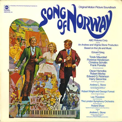 Andrew L. Stone, Lee Theodore a.o. - Song Of Norway - OST