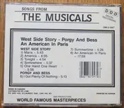 CD - Bernstein / Gershwin - Songs From The Musicals - West Side Story - Porgy And Bess - An American In Paris