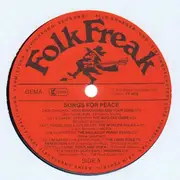 LP - Dick Gaughan, Pete Seeger, Tom Paxton - Songs For Peace