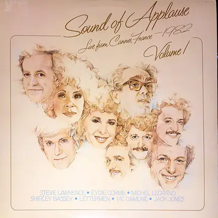 Steve Lawrence, Eydie Gorme a.o. - Sound Of Applause: Live From Cannes France 1982, Volume 1