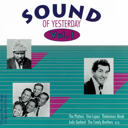 Various - Sound Of Yesterday (Vol.1)