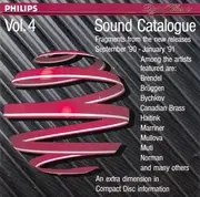 CD - Bach / Mozart / Beethoven / Chopin / Brahms a.o. - Sound Catalogue Vol. 4: Fragments From The New Releases September '90 - January '91