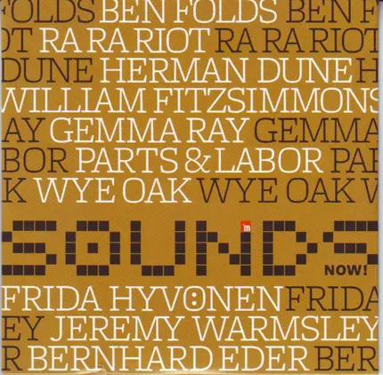 Herman Dune / Ben Folds / Ra Ra Riot a.o. - Sounds - Now!