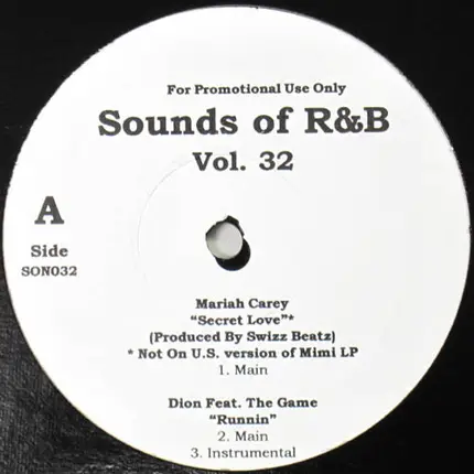 Mariah Carey, Dion, a.o. - Sounds Of R&B Vol. 32