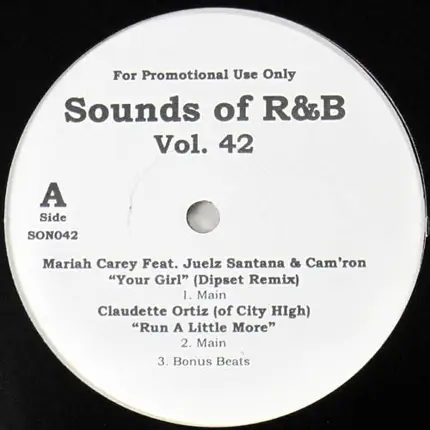Mariah Carey, Claudette Ortiz, a.o. - Sounds Of R&B Vol. 42