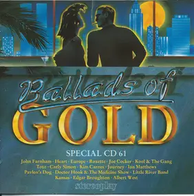 Europe - Stereoplay Special CD 61 - Ballads Of Gold