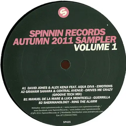 David Jones (15) & Alex Kenji Feat. Aqua Diva - Spinnin Records Autumn 2011 Sampler Volume 1