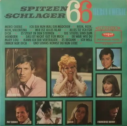 Udo Jurgens, Pat Boone a.o - Spitzenschlager 66 / Merci Cherie