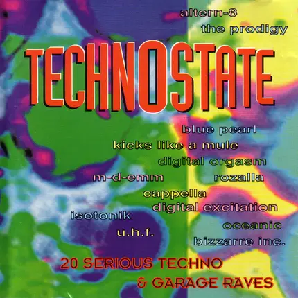 Bizarre Inc., Kicks Like A Mule, The Prodigy a.o. - Technostate