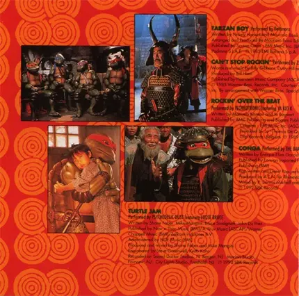 Baltimora, ZZ Top, The Barrio Boyzz, u.a - Teenage Mutant Ninja Turtles III (Original Motion Picture Soundtrack)
