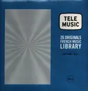 Double LP - Various - Tele Music, 26 Classics French - French Music Library, Vol. 3