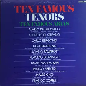 Plácido Domingo - Ten Famous Tenors Ten Famous Arias