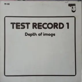 Various Artists - Test Record 1