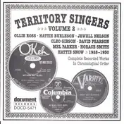 Ollie Ross - Territory Singers Volume 2 (Complete Recorded Works In Chronological Order)