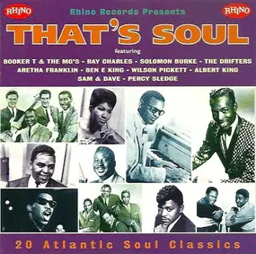 Eddie Floyd - That's Soul (20 Atlantic Soul Classics)