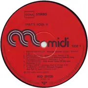 LP - Aretha Franklin, Roberta Flack, Soul Compilation - That's Soul 2