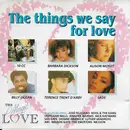 CD - Nilsson, Barbara Dickson, ABC - The Things We Say For Love