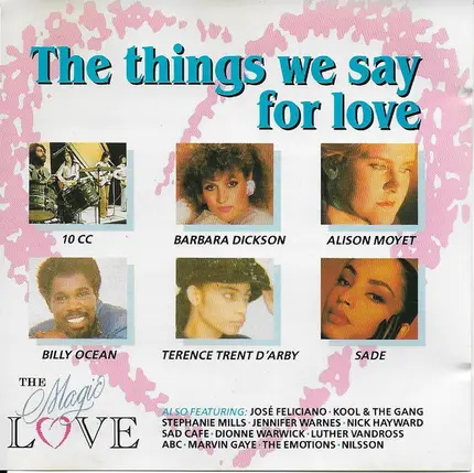 Nilsson, Barbara Dickson, ABC - The Things We Say For Love
