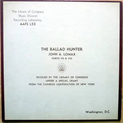Willie Williams And Group a.o. - The Ballad Hunter Parts VII & VIII