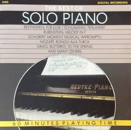 Beethoven / Schumann / Rubinstein a.o. - The Best Of Solo Piano