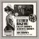 CD - Esther Bigeou / Ada Brown / Alberta Brown a.o. - The Complete Recorded Works Of Esther Bigeou, Lillyn Brown, Alberta Brown & The Remaining Titles Of Ada Brown In Chronological Order (1921-1928)
