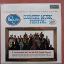 LP - E. Rhodes, Frizzel, Crawford - The Country Music Festival - Mono