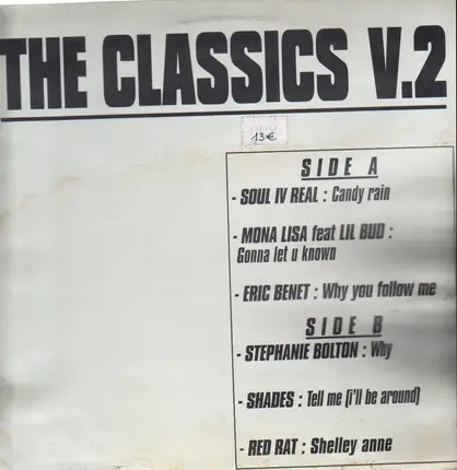 Soul IV Real, Mona Lisa, Eric Benet, a.o. - The Classics Volume 2