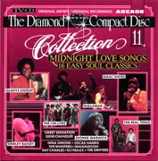 CD - Gladys Knight, Isaac Hayes, Shirley Bassey - The Diamond Compact Disc Collection 11 - Midnight Love Songs - 16 Easy Soul Classics