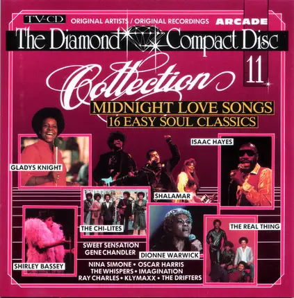 Gladys Knight, Isaac Hayes, Shirley Bassey - The Diamond Compact Disc Collection 11 - Midnight Love Songs - 16 Easy Soul Classics