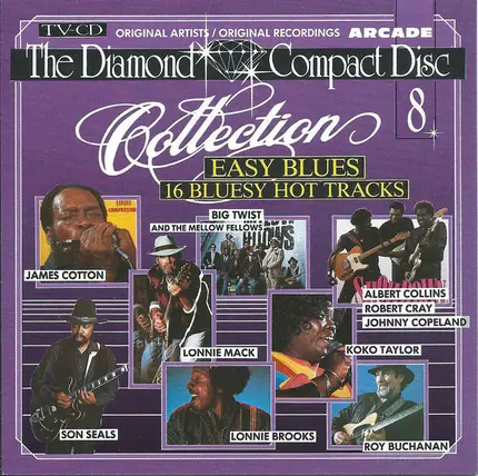 Albert Collins / Robert Cray a.o. - The Diamond Compact Disc Collection 8 - Easy Blues - 16 Bluesy Hot Tracks