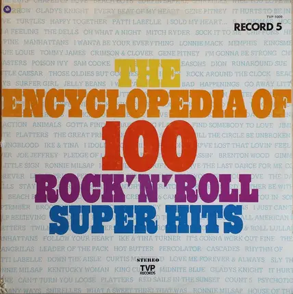Curtis Mayfield, Sly Stone, Jimi Hendrix - The Encyclopedia Of 100 Rock'N'Roll Super Hits, Record 5