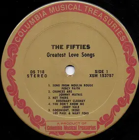 Tony Bennett - The Fifties Greatest Love Songs