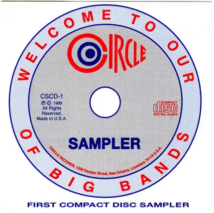 Various - The First Circle Compact Disc Sampler (From The First 24 Releases)