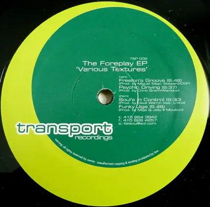 Miguel Migs, Chris Brann, Dave Warrin, Migs And Jelly - The Foreplay