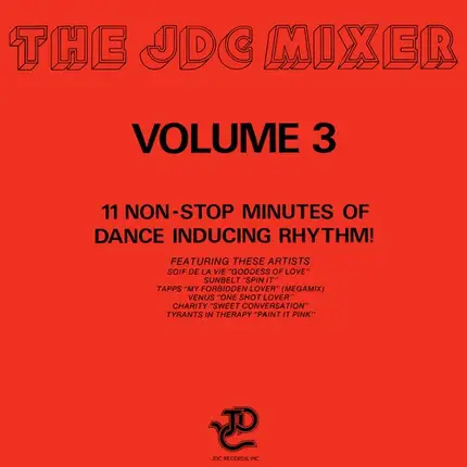 Sunbelt, Venus, Charity a.o. - The JDC Mixer Volume 3