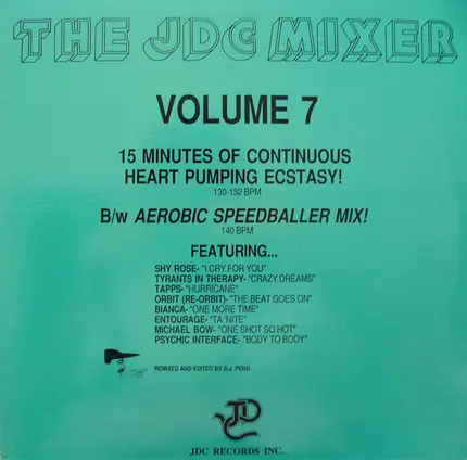 Tapps, Shy Rose, Michael Bow a.o. - The JDC Mixer Volume 7