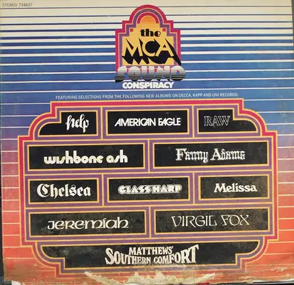 Wishbone Ash, Chelsea, Fanny Adams - The MCA Sound Conspiracy
