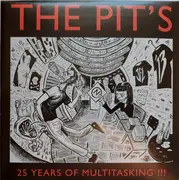7inch Vinyl Single - Jimi Ben Band, The Anomalys, Bloodshot Bill - The Pit's: 25 Years Of Multitasking !!! - Numbered, Red Vinyl
