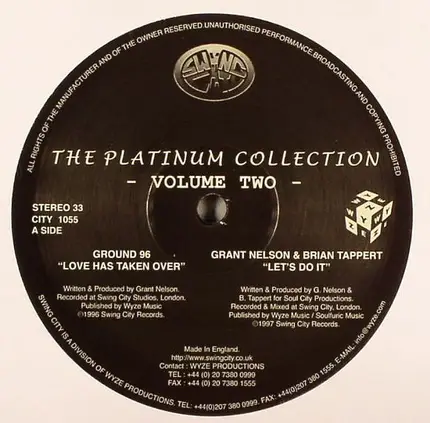 Ground 96, 3 Spirits, a.o. - The Platinum Collection Volume Two