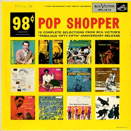Perry Como / Harry Geller / Eartha Kitt a.o. - The RCA Victor Pop Shopper