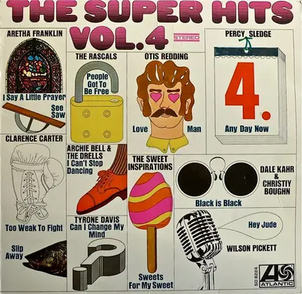 Aretha Franklin, Otis Redding, Percy Sledge a.o - The Super Hits Vol. 4