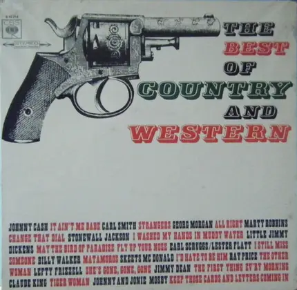Johnny Cash, Marty Robbins, Stonewall Jackson, etc - The Best Of Country And Western