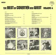 LP - Chet Atkins, Bobby Bare, Danny Davis,.. - The Best Of Country And West Volume 4